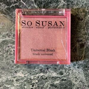 New sealed So Susan Universal Blush (powder). Vegan/cruelty/gluten/talc free.